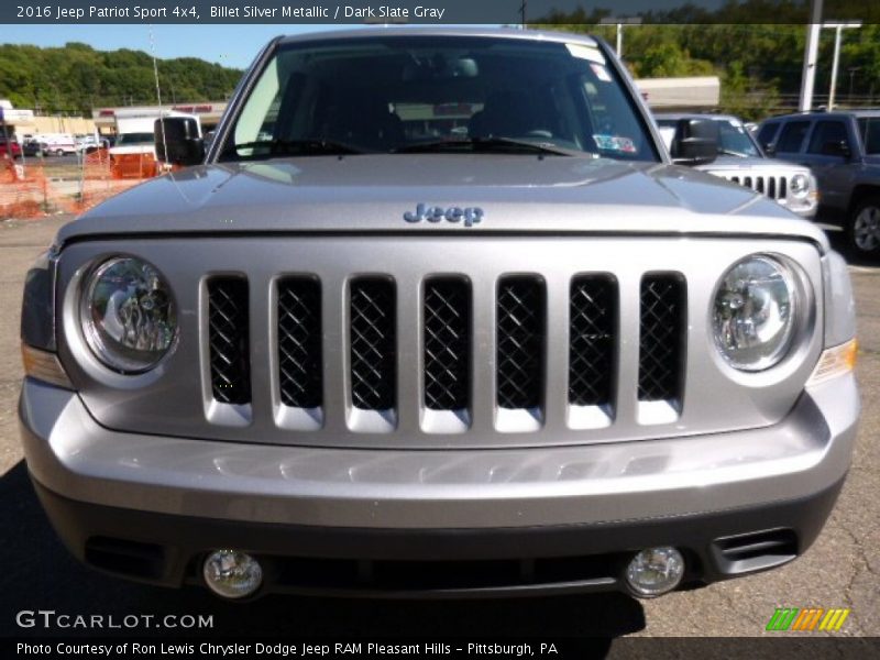 Billet Silver Metallic / Dark Slate Gray 2016 Jeep Patriot Sport 4x4
