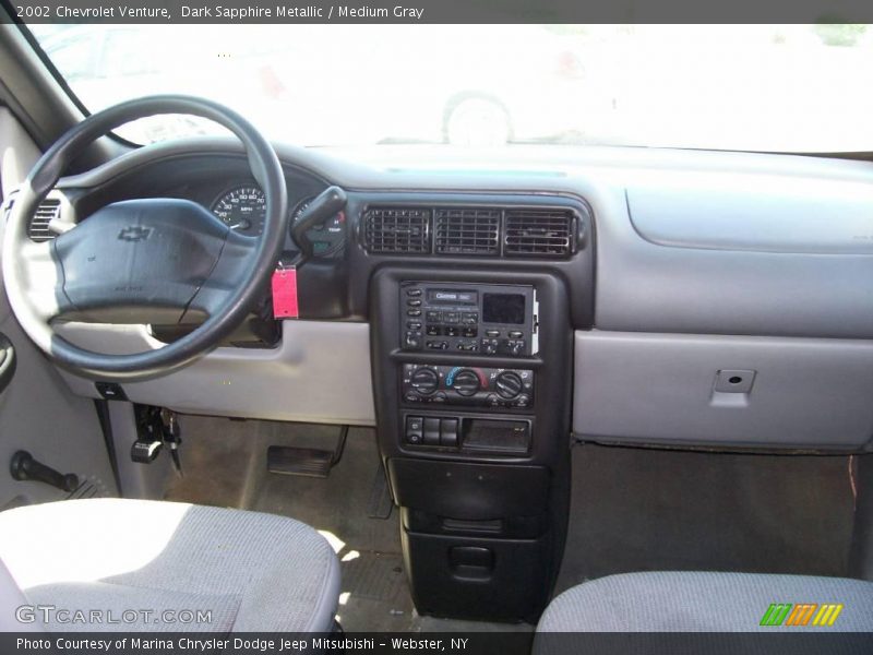 Dark Sapphire Metallic / Medium Gray 2002 Chevrolet Venture