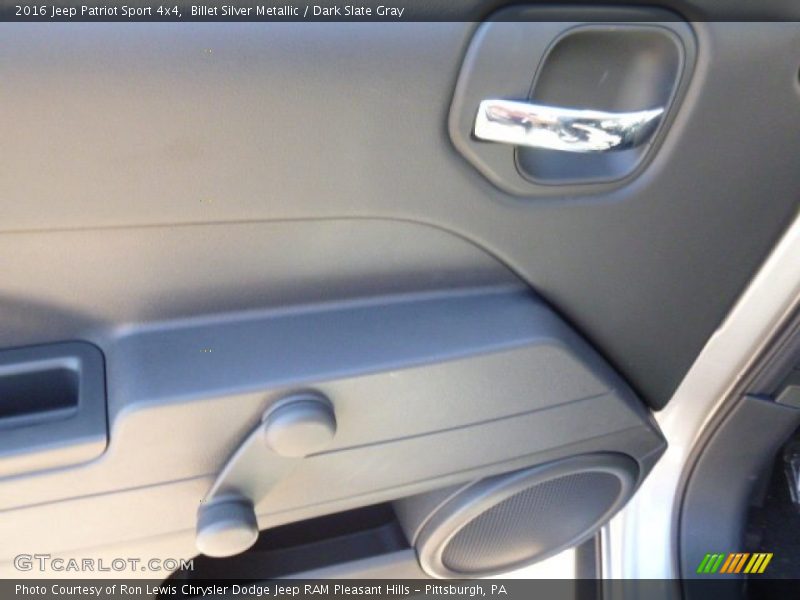 Billet Silver Metallic / Dark Slate Gray 2016 Jeep Patriot Sport 4x4
