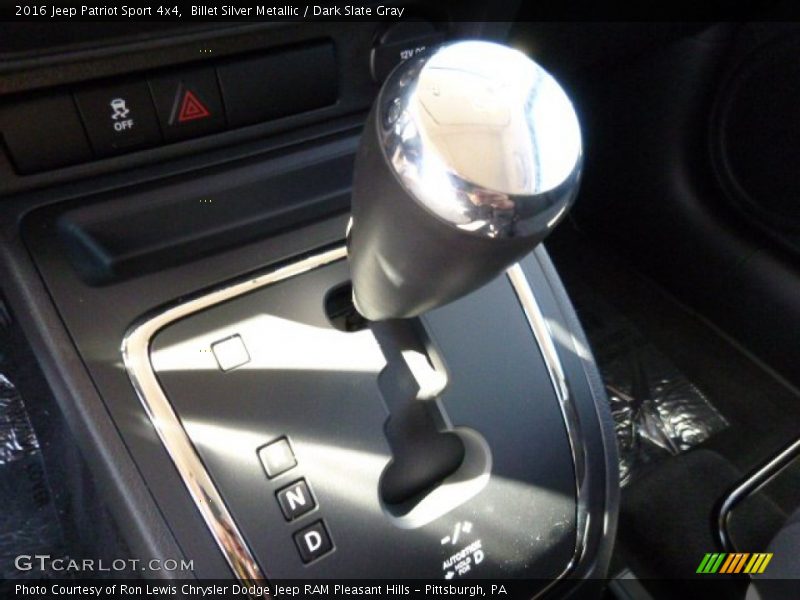 Billet Silver Metallic / Dark Slate Gray 2016 Jeep Patriot Sport 4x4
