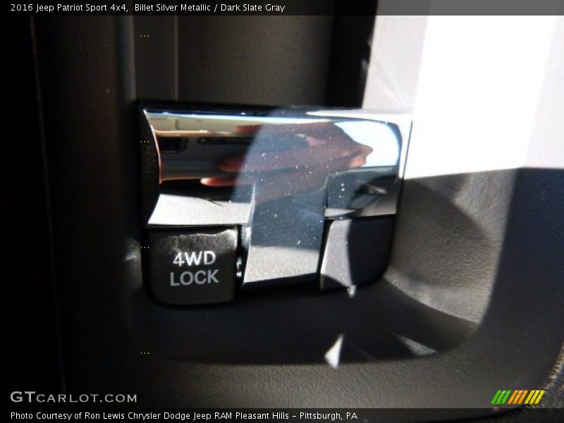 Billet Silver Metallic / Dark Slate Gray 2016 Jeep Patriot Sport 4x4