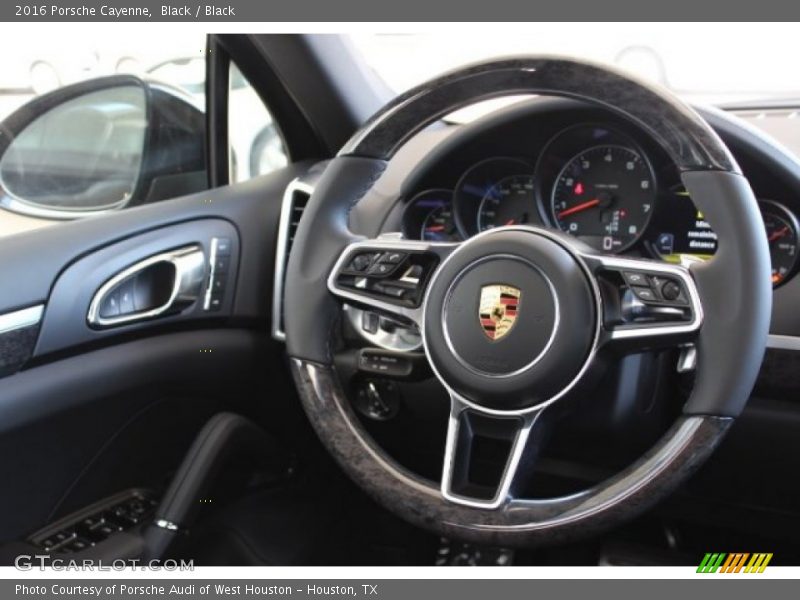 Black / Black 2016 Porsche Cayenne