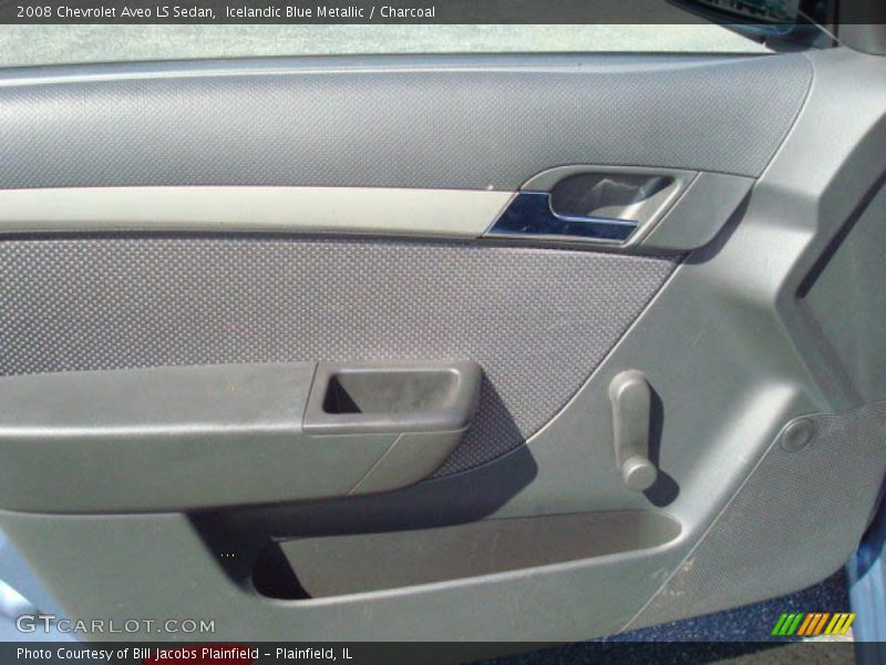 Icelandic Blue Metallic / Charcoal 2008 Chevrolet Aveo LS Sedan