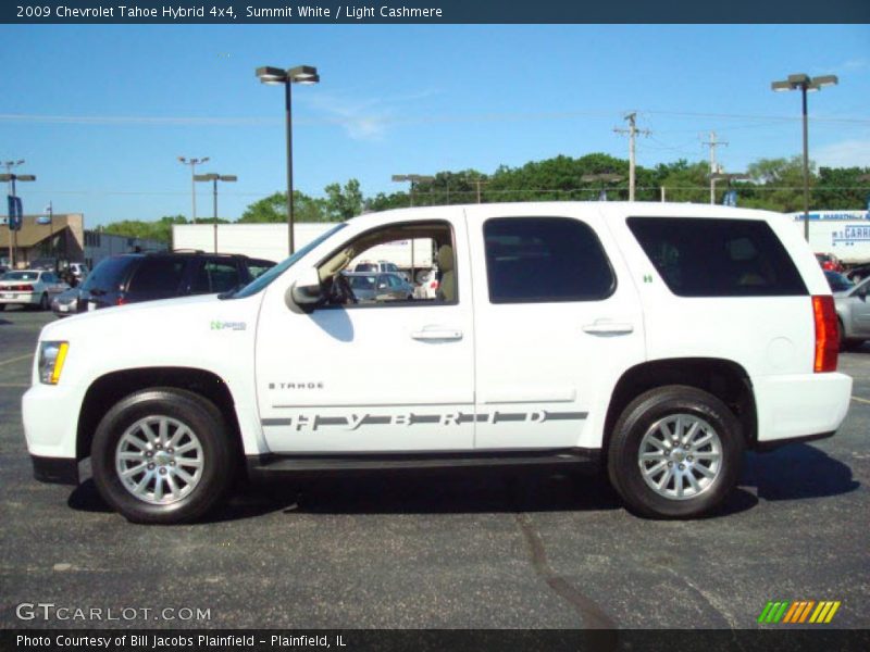 Summit White / Light Cashmere 2009 Chevrolet Tahoe Hybrid 4x4