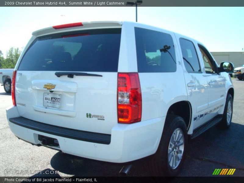 Summit White / Light Cashmere 2009 Chevrolet Tahoe Hybrid 4x4
