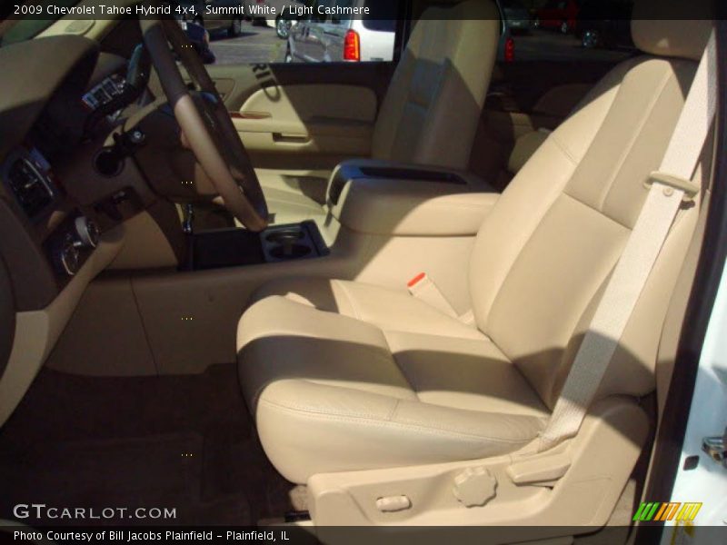 Summit White / Light Cashmere 2009 Chevrolet Tahoe Hybrid 4x4