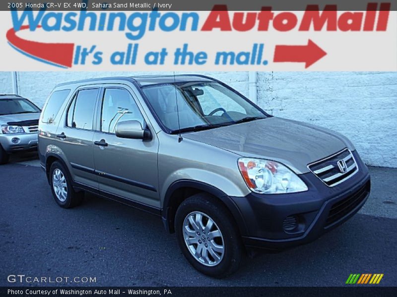 Sahara Sand Metallic / Ivory 2005 Honda CR-V EX 4WD