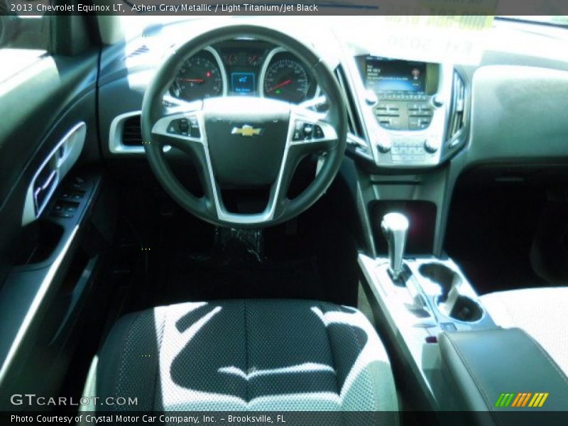 Ashen Gray Metallic / Light Titanium/Jet Black 2013 Chevrolet Equinox LT