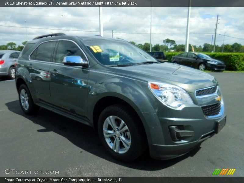 Ashen Gray Metallic / Light Titanium/Jet Black 2013 Chevrolet Equinox LT