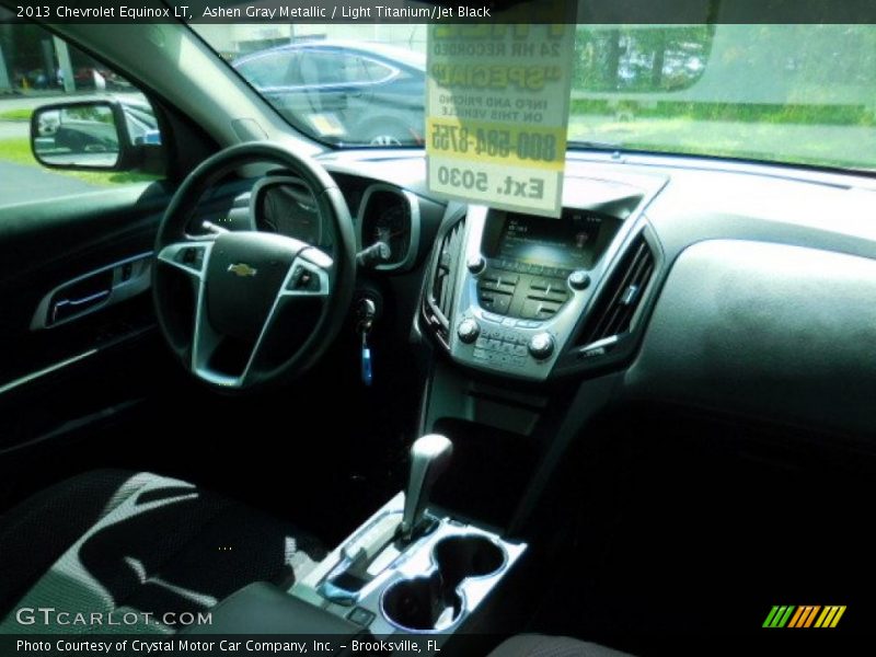 Ashen Gray Metallic / Light Titanium/Jet Black 2013 Chevrolet Equinox LT