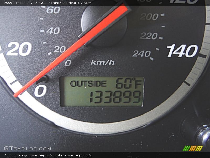 Sahara Sand Metallic / Ivory 2005 Honda CR-V EX 4WD