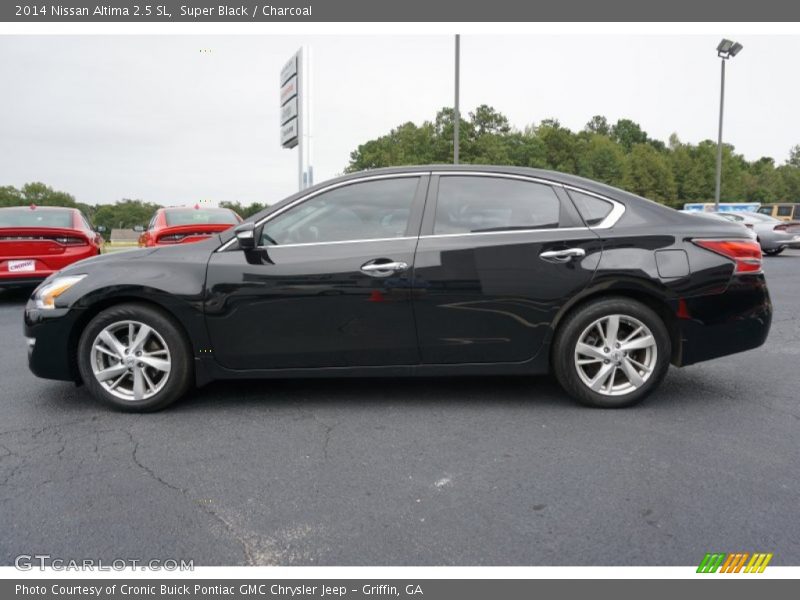 Super Black / Charcoal 2014 Nissan Altima 2.5 SL