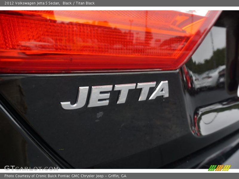 Black / Titan Black 2012 Volkswagen Jetta S Sedan