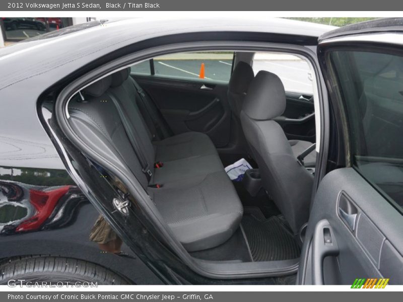 Black / Titan Black 2012 Volkswagen Jetta S Sedan
