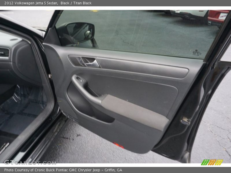 Black / Titan Black 2012 Volkswagen Jetta S Sedan