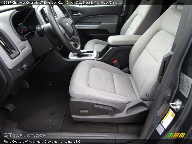 Cyber Gray Metallic / Jet Black/Dark Ash 2015 Chevrolet Colorado LT Extended Cab