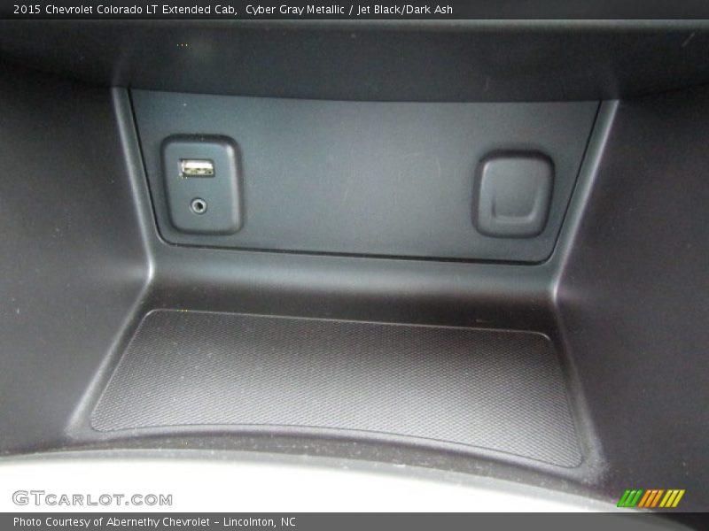 Cyber Gray Metallic / Jet Black/Dark Ash 2015 Chevrolet Colorado LT Extended Cab