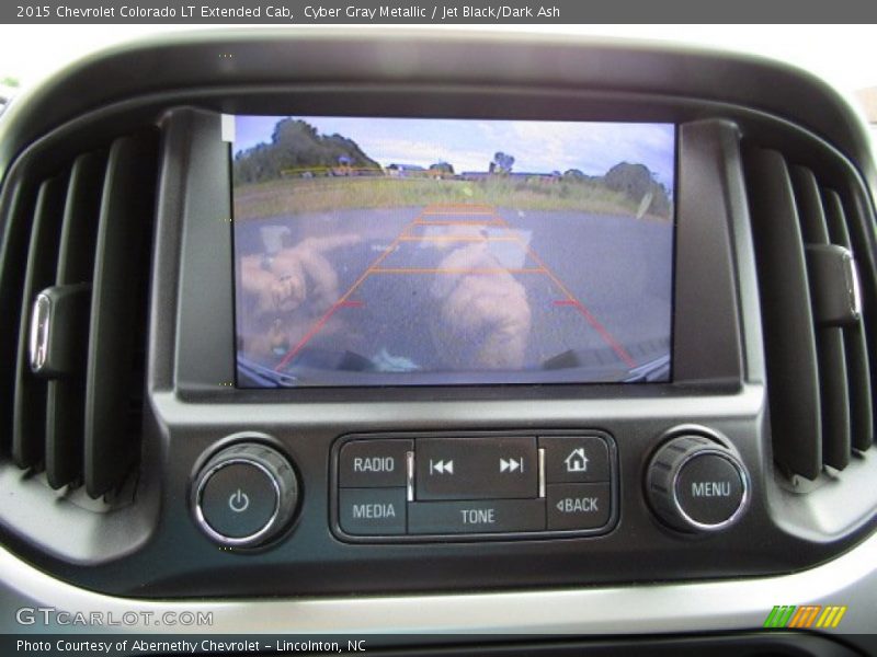 Cyber Gray Metallic / Jet Black/Dark Ash 2015 Chevrolet Colorado LT Extended Cab