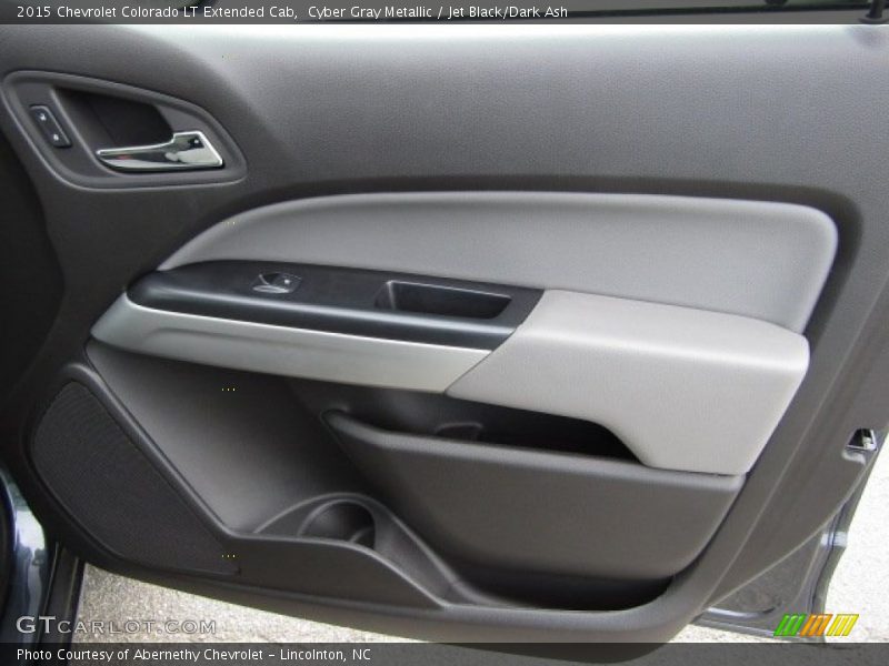 Cyber Gray Metallic / Jet Black/Dark Ash 2015 Chevrolet Colorado LT Extended Cab