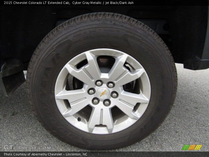 Cyber Gray Metallic / Jet Black/Dark Ash 2015 Chevrolet Colorado LT Extended Cab