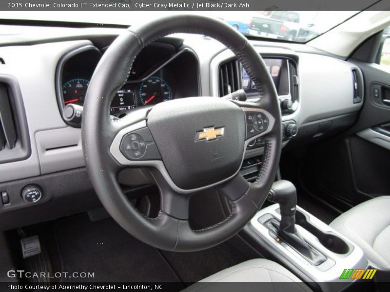 Cyber Gray Metallic / Jet Black/Dark Ash 2015 Chevrolet Colorado LT Extended Cab