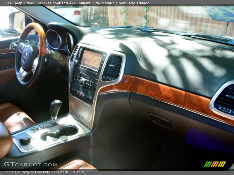 Mineral Gray Metallic / New Saddle/Black 2012 Jeep Grand Cherokee Overland 4x4