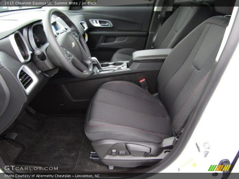 Summit White / Jet Black 2015 Chevrolet Equinox LS