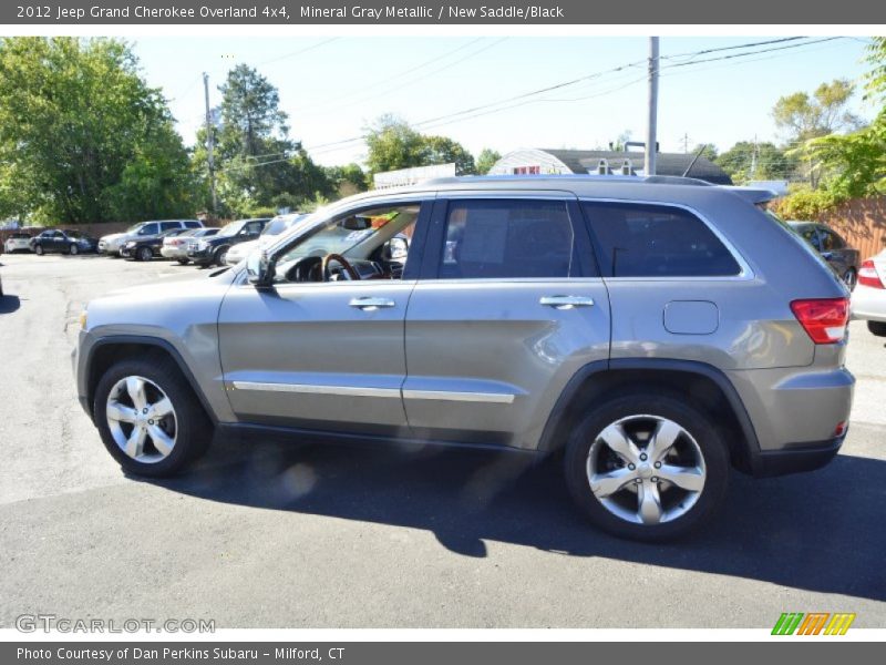 Mineral Gray Metallic / New Saddle/Black 2012 Jeep Grand Cherokee Overland 4x4