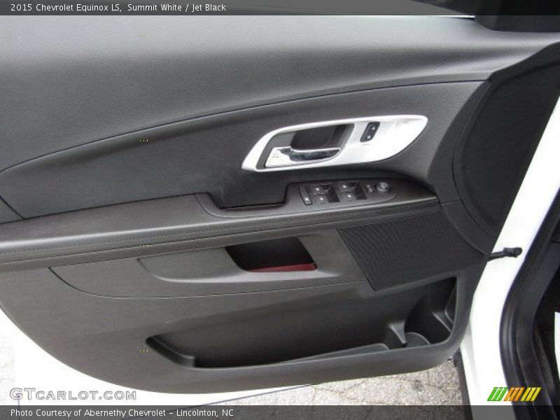 Summit White / Jet Black 2015 Chevrolet Equinox LS