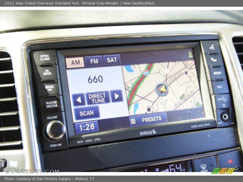 Mineral Gray Metallic / New Saddle/Black 2012 Jeep Grand Cherokee Overland 4x4