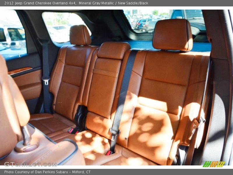 Mineral Gray Metallic / New Saddle/Black 2012 Jeep Grand Cherokee Overland 4x4