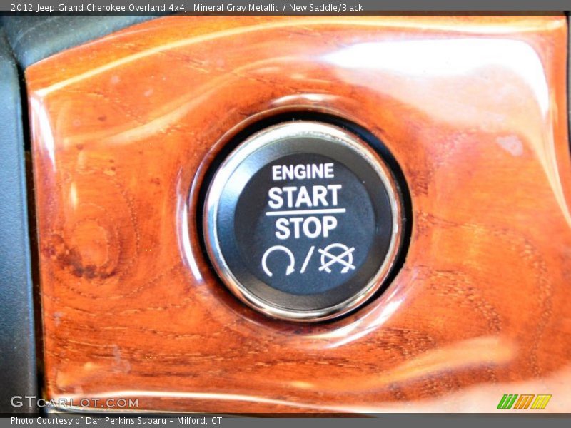 Mineral Gray Metallic / New Saddle/Black 2012 Jeep Grand Cherokee Overland 4x4