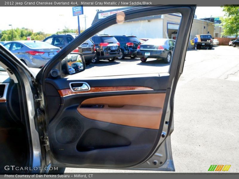 Mineral Gray Metallic / New Saddle/Black 2012 Jeep Grand Cherokee Overland 4x4