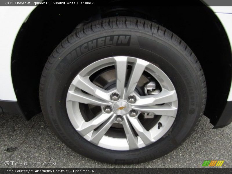 Summit White / Jet Black 2015 Chevrolet Equinox LS