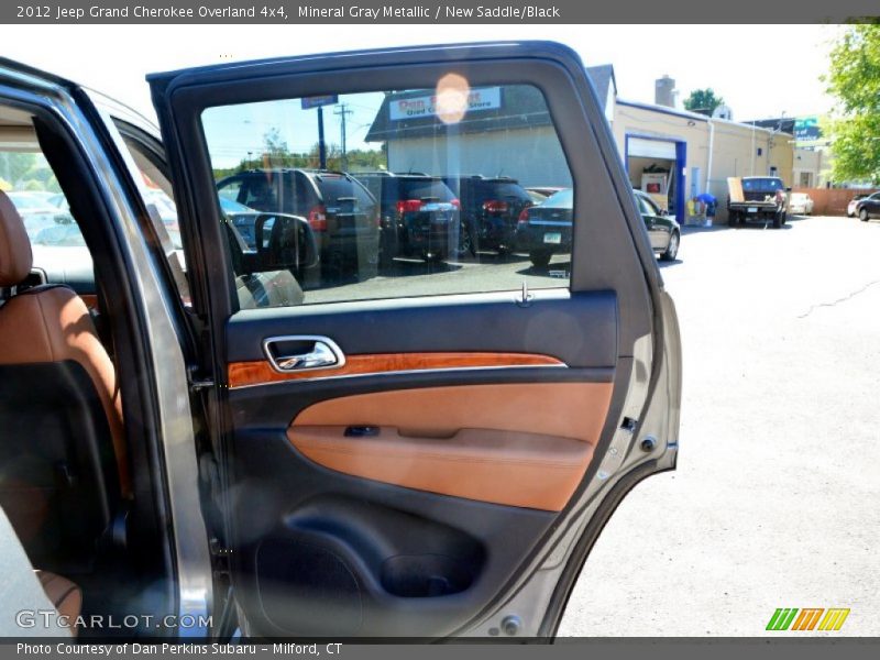Mineral Gray Metallic / New Saddle/Black 2012 Jeep Grand Cherokee Overland 4x4