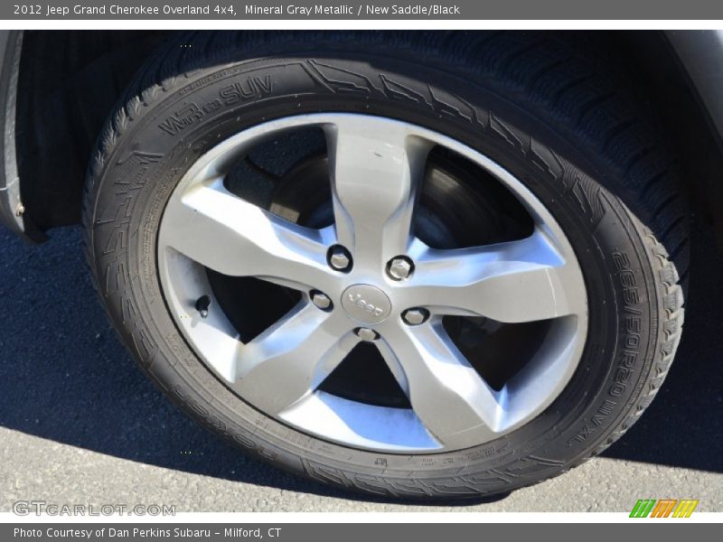 Mineral Gray Metallic / New Saddle/Black 2012 Jeep Grand Cherokee Overland 4x4