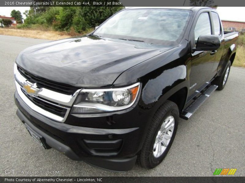Black / Jet Black 2016 Chevrolet Colorado LT Extended Cab 4x4