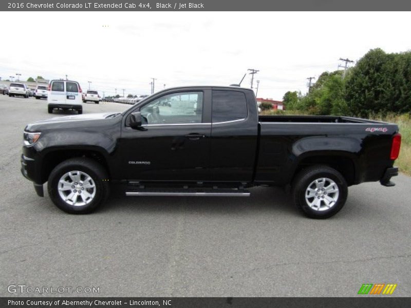 Black / Jet Black 2016 Chevrolet Colorado LT Extended Cab 4x4