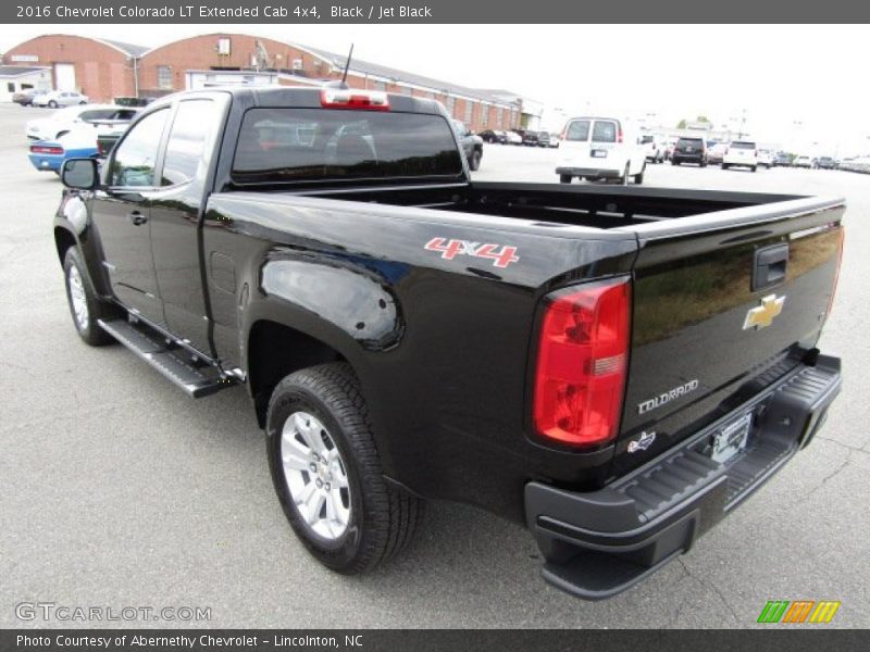 Black / Jet Black 2016 Chevrolet Colorado LT Extended Cab 4x4