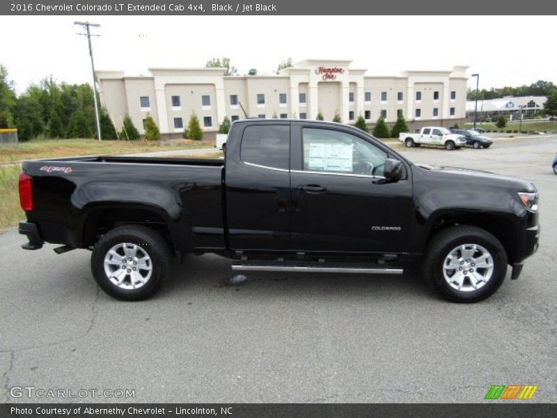 Black / Jet Black 2016 Chevrolet Colorado LT Extended Cab 4x4