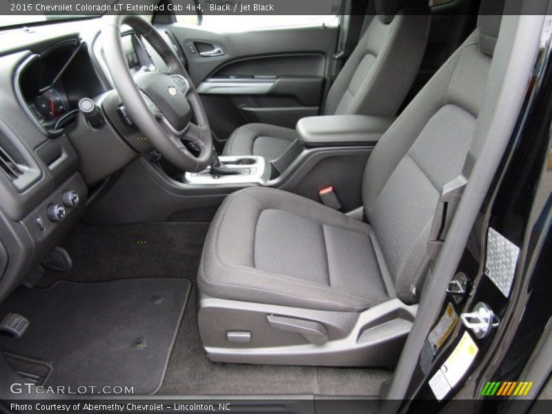  2016 Colorado LT Extended Cab 4x4 Jet Black Interior