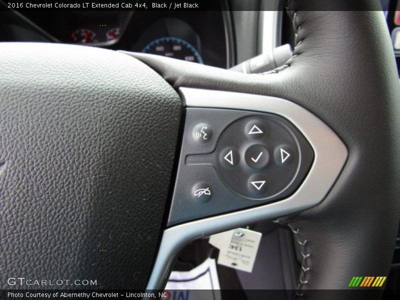 Controls of 2016 Colorado LT Extended Cab 4x4