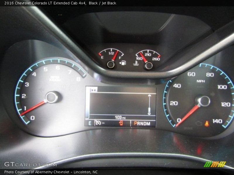  2016 Colorado LT Extended Cab 4x4 LT Extended Cab 4x4 Gauges