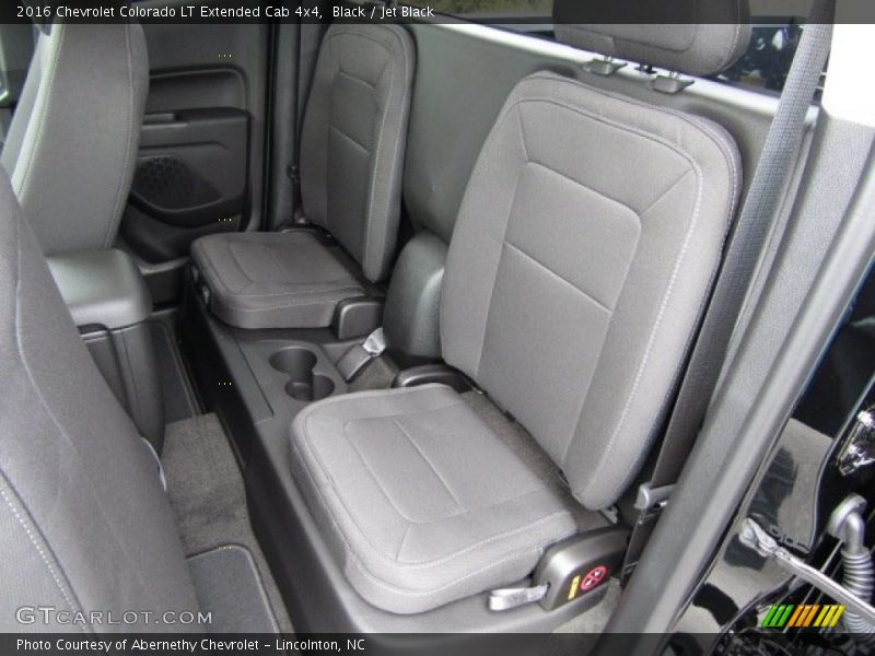 Rear Seat of 2016 Colorado LT Extended Cab 4x4