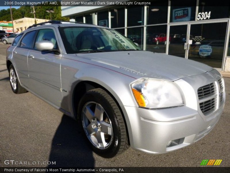 Bright Silver Metallic / Dark Slate Gray/Light Graystone 2006 Dodge Magnum R/T AWD