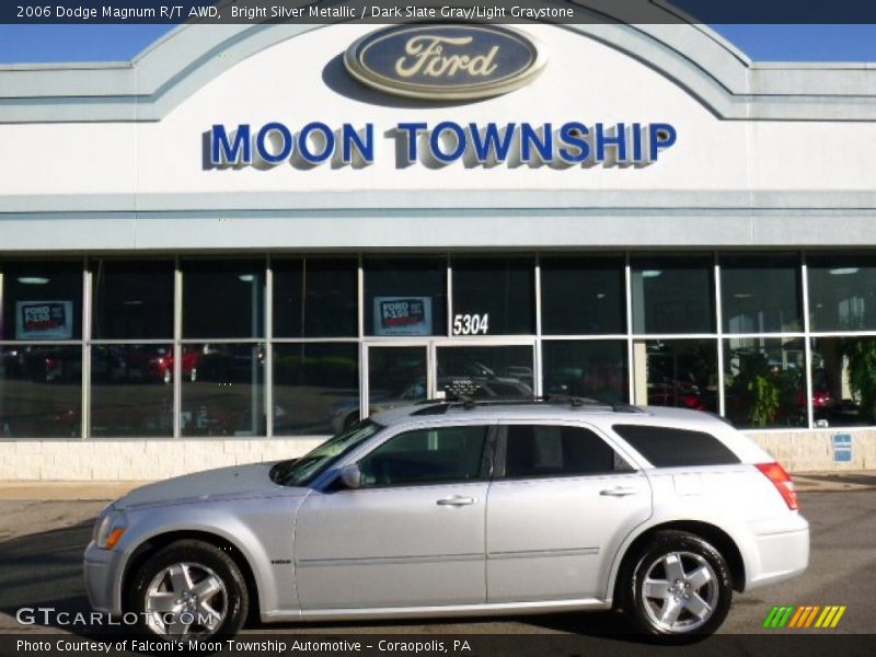 Bright Silver Metallic / Dark Slate Gray/Light Graystone 2006 Dodge Magnum R/T AWD