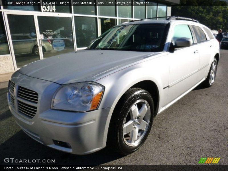Bright Silver Metallic / Dark Slate Gray/Light Graystone 2006 Dodge Magnum R/T AWD