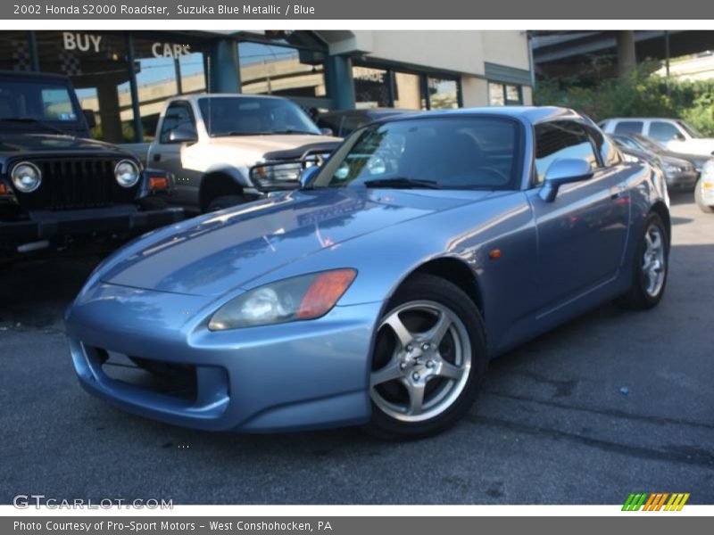 Suzuka Blue Metallic / Blue 2002 Honda S2000 Roadster