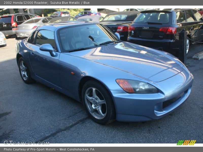 Suzuka Blue Metallic / Blue 2002 Honda S2000 Roadster
