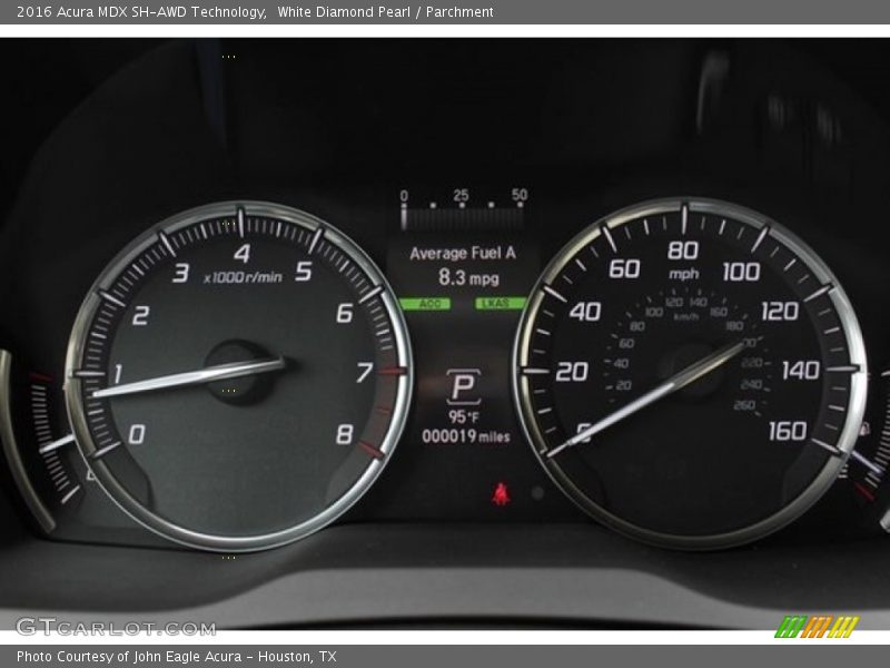 White Diamond Pearl / Parchment 2016 Acura MDX SH-AWD Technology